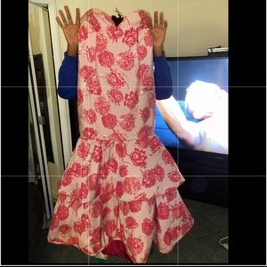 Pink Rose Evening Dress